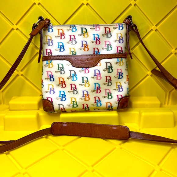 Dooney & Bourke Bags Dooney Bourke Signature Rainbow Crossbody 975